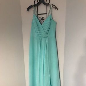 Bridesmaids dress from David’s Bridal